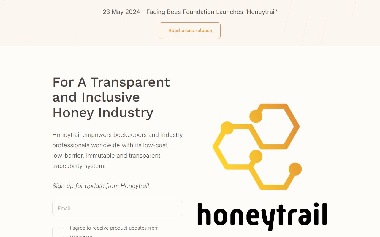 Honeytrail - Transparent and Inclusive Honey Traceability